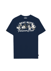 Playera Mickey & Friends Hombre Mujer Azul Marino Disney Original Forever Club - Fan Army