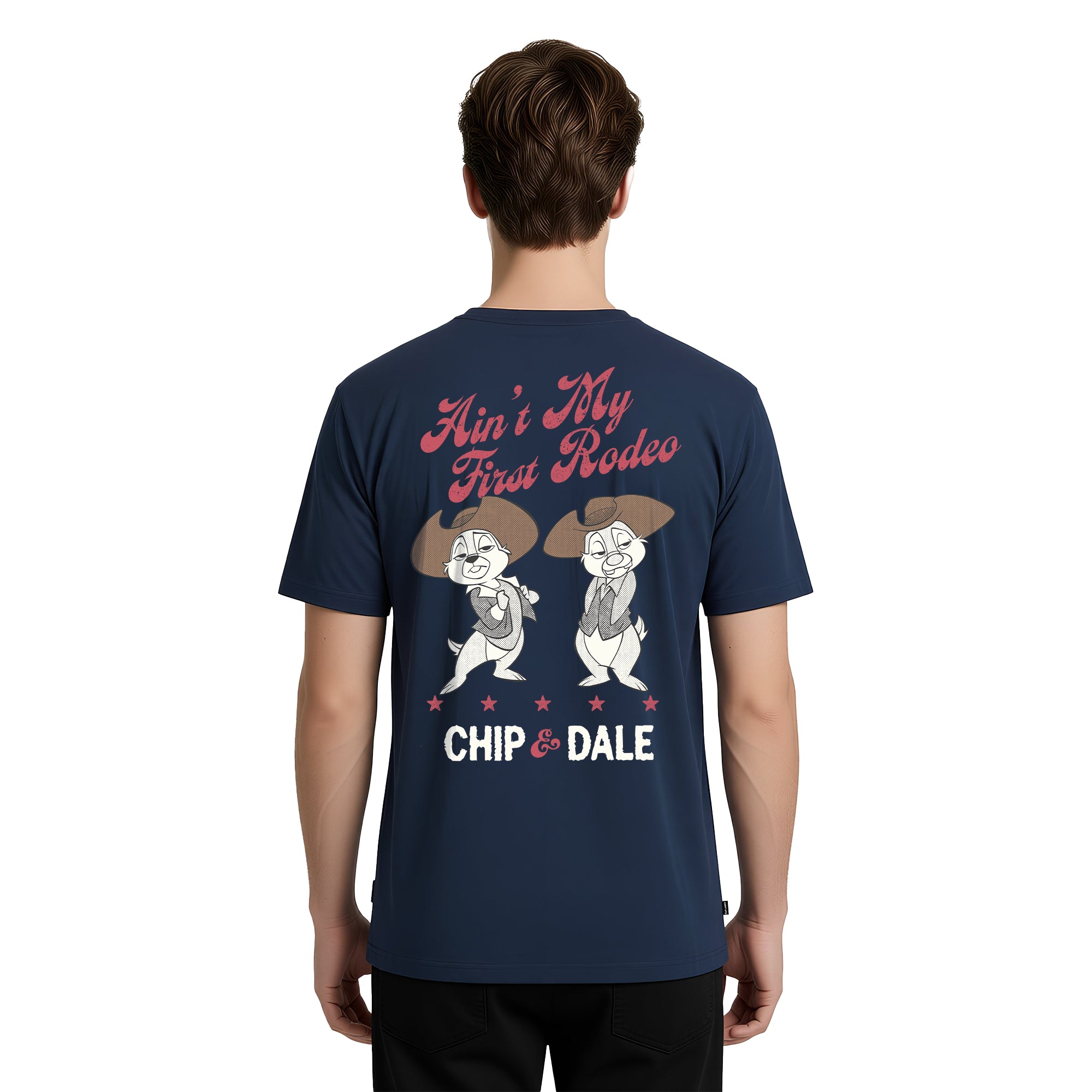 Playera Mickey Mouse Hombre Mujer Azul Marino Disney Original The Wild Crew