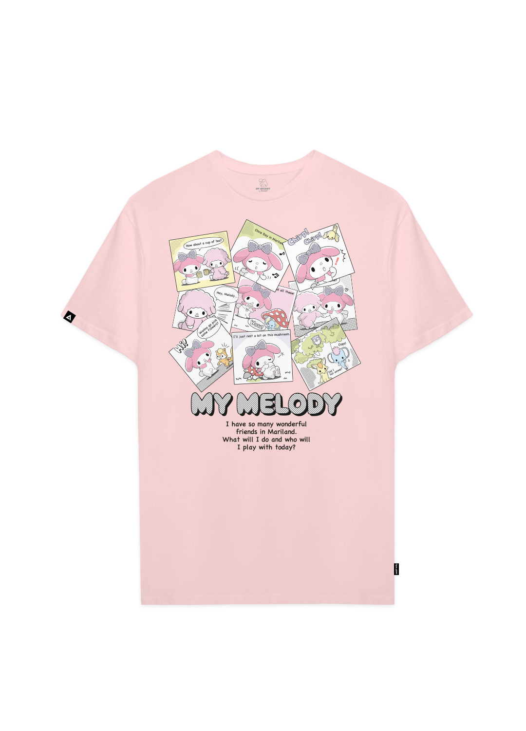Playera Hombre Mujer Rosa My Melody Mariland - Fan Army