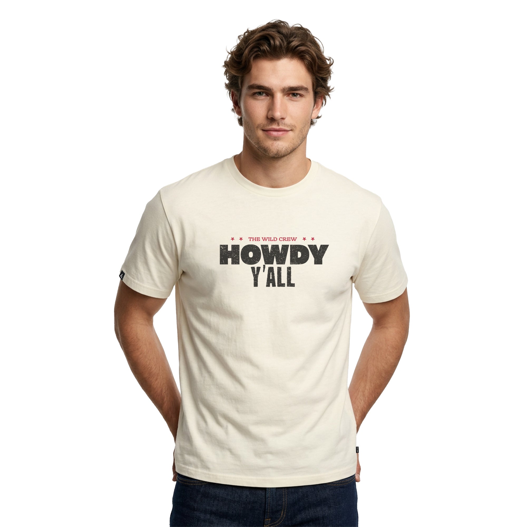 Playera Mickey Mouse Hombre Mujer Arena Disney Original Howdy Y´ALL