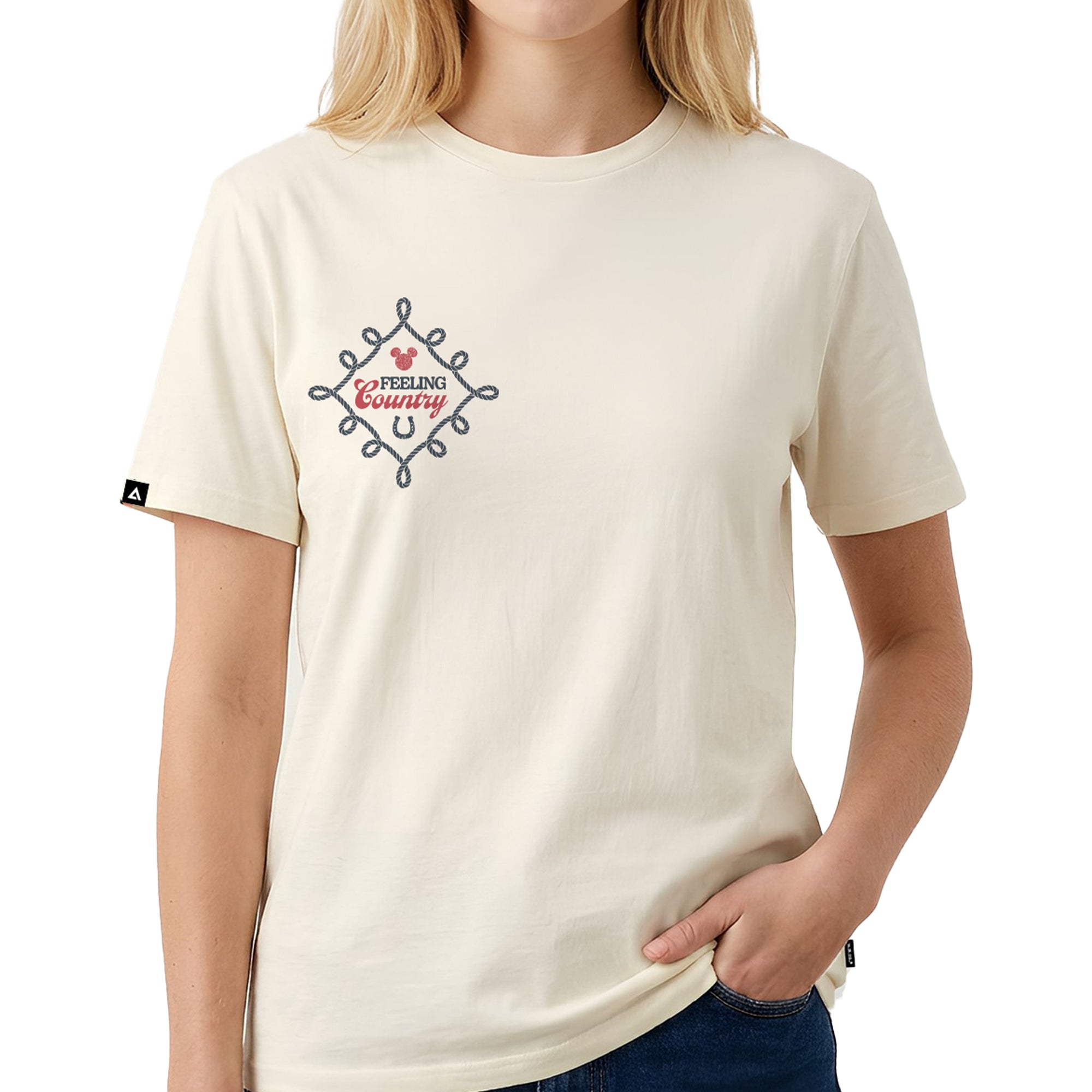 Playera Mickey Mouse Hombre Mujer Arena Disney Original Feeling Country