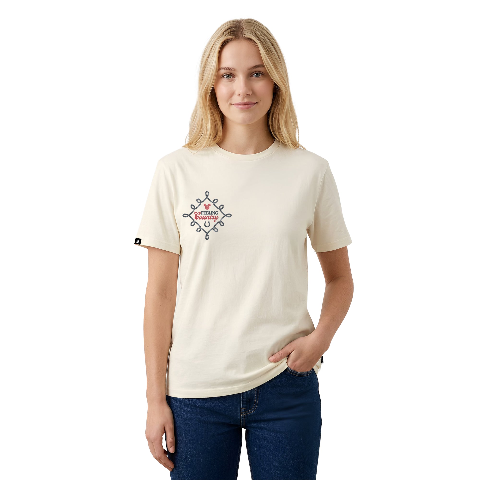 Playera Mickey Mouse Hombre Mujer Arena Disney Original Feeling Country