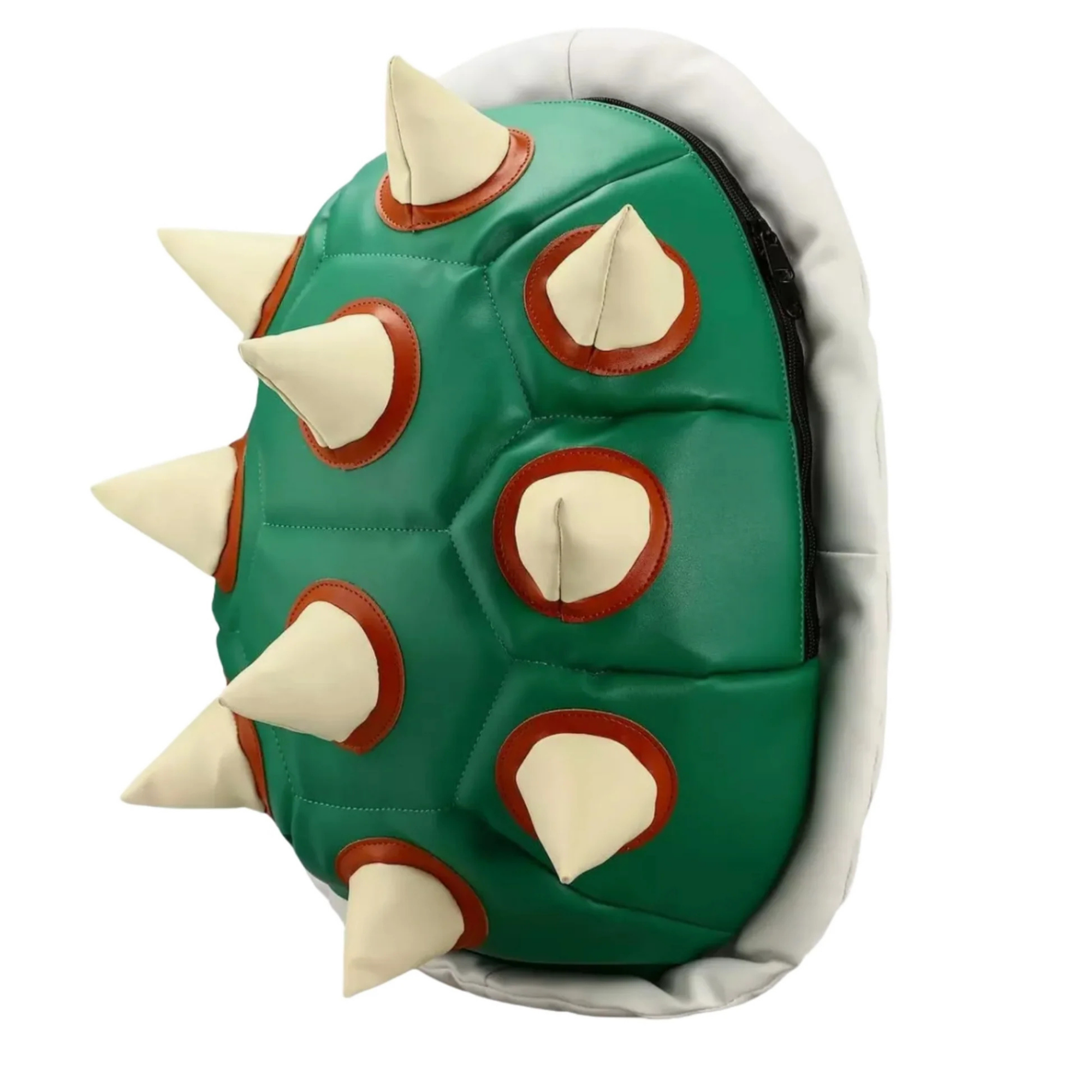 Mini Mochila Super Mario Bowser Caparazón 3D Verde Oficial