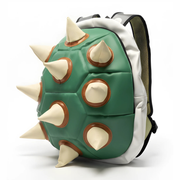Mini Mochila Super Mario Bowser Caparazón 3D Verde Oficial