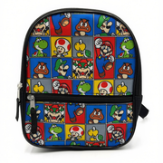 Mini Mochila Super Mario Personajes Multicolor