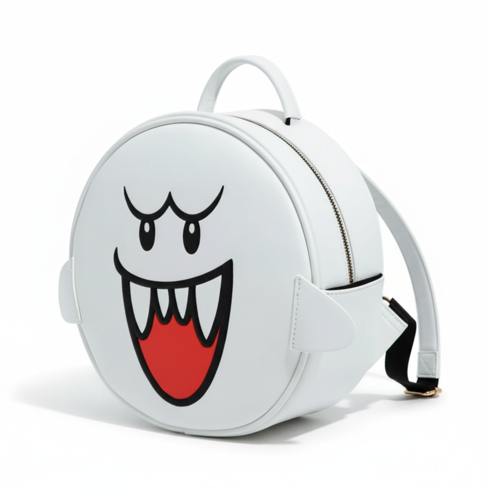 Mini Mochila Boo Diseño Oficial Super Mario - Brilla en la Oscuridad