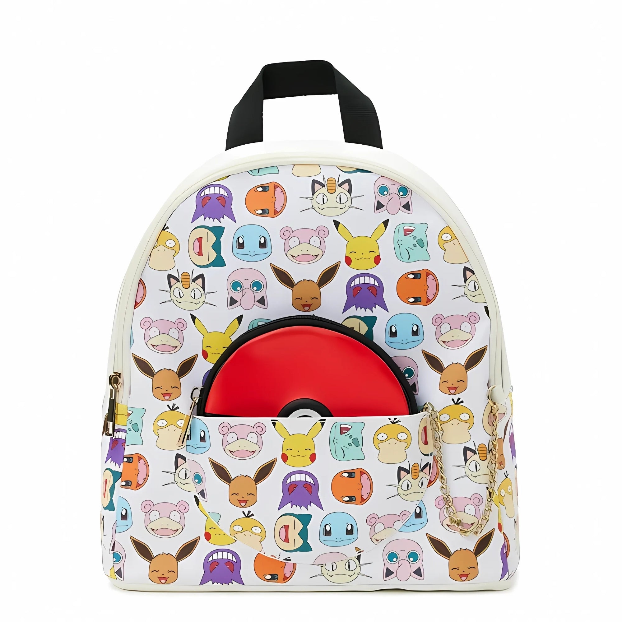 Bioworld Mochila Mini Estampado Pokébola para Mujeres y Niñas Pokémon - Fan Army