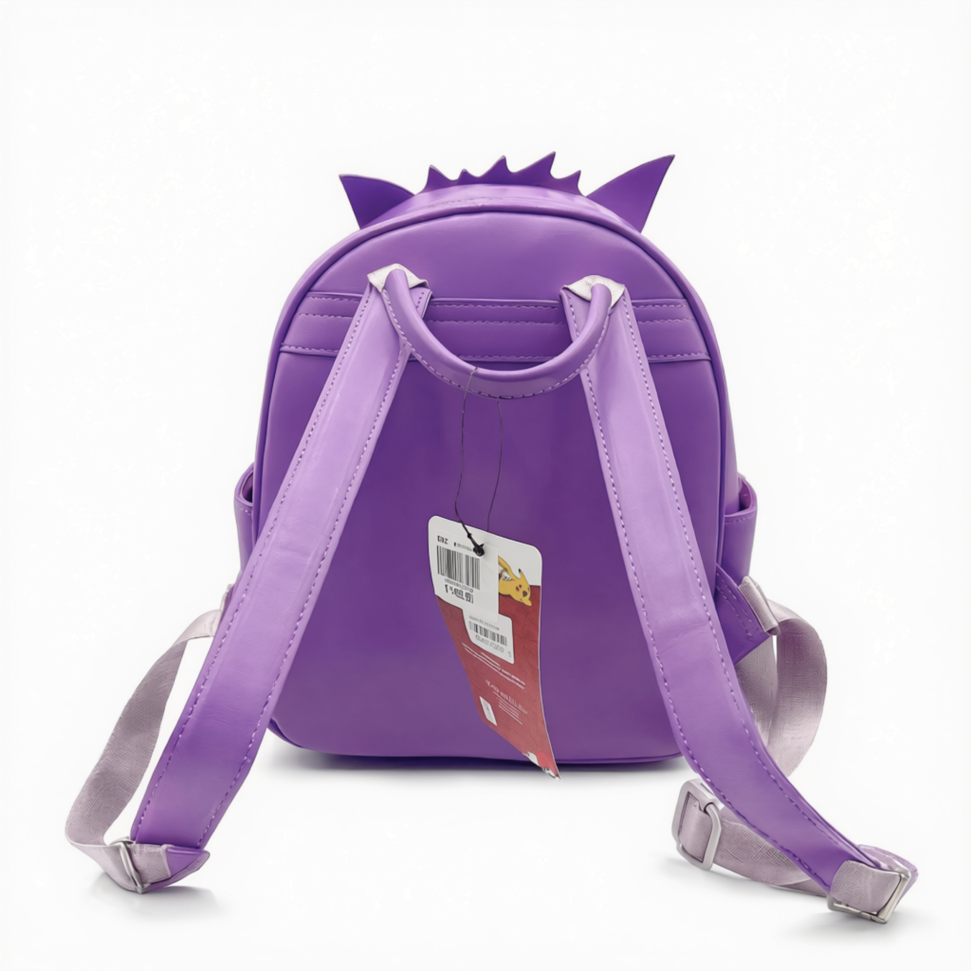 Mini Mochila Pokémon Gengar Morada con Bolsillo Frontal