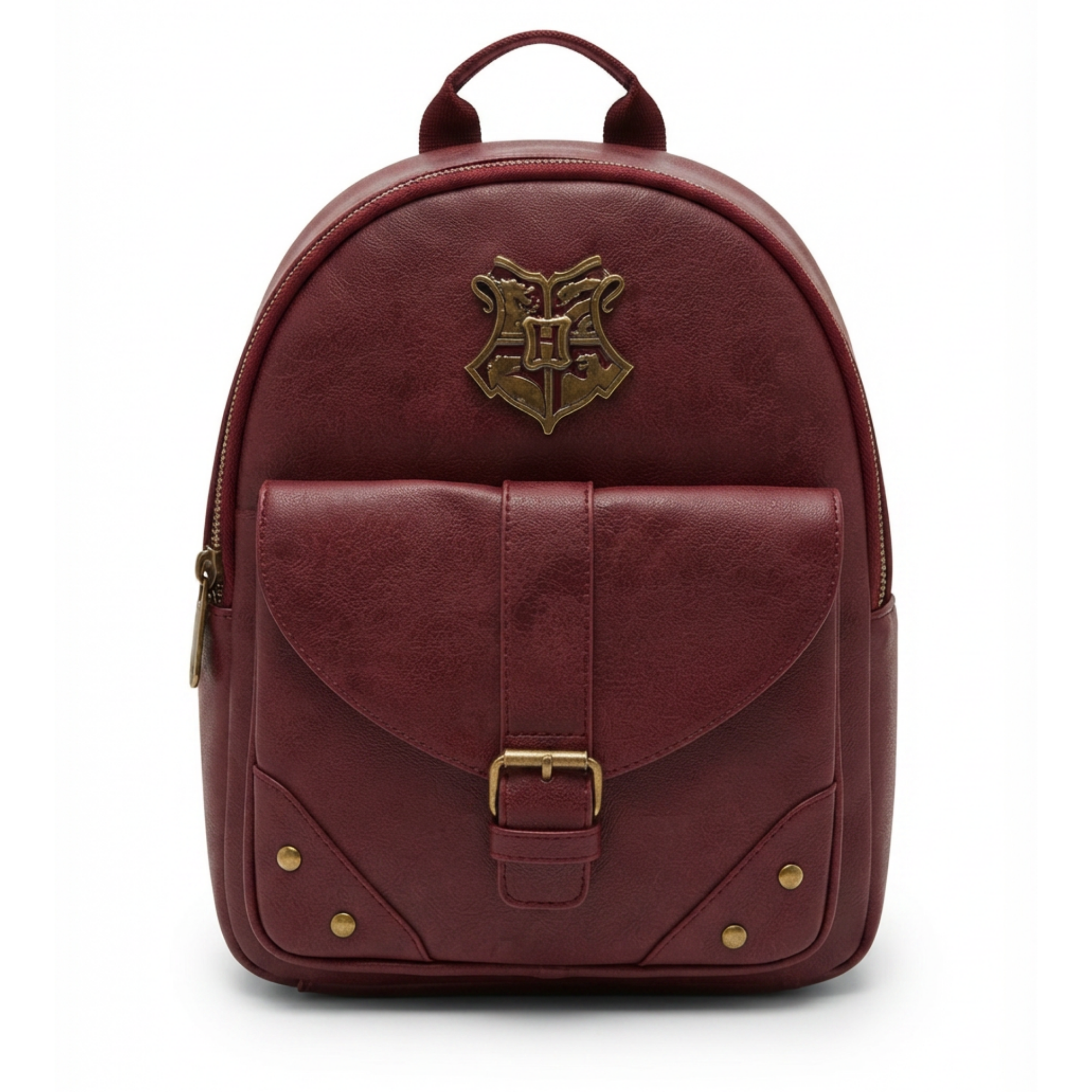 Mini Mochila Harry Potter Hogwarts Vino con Bolsillo Frontal Oficial