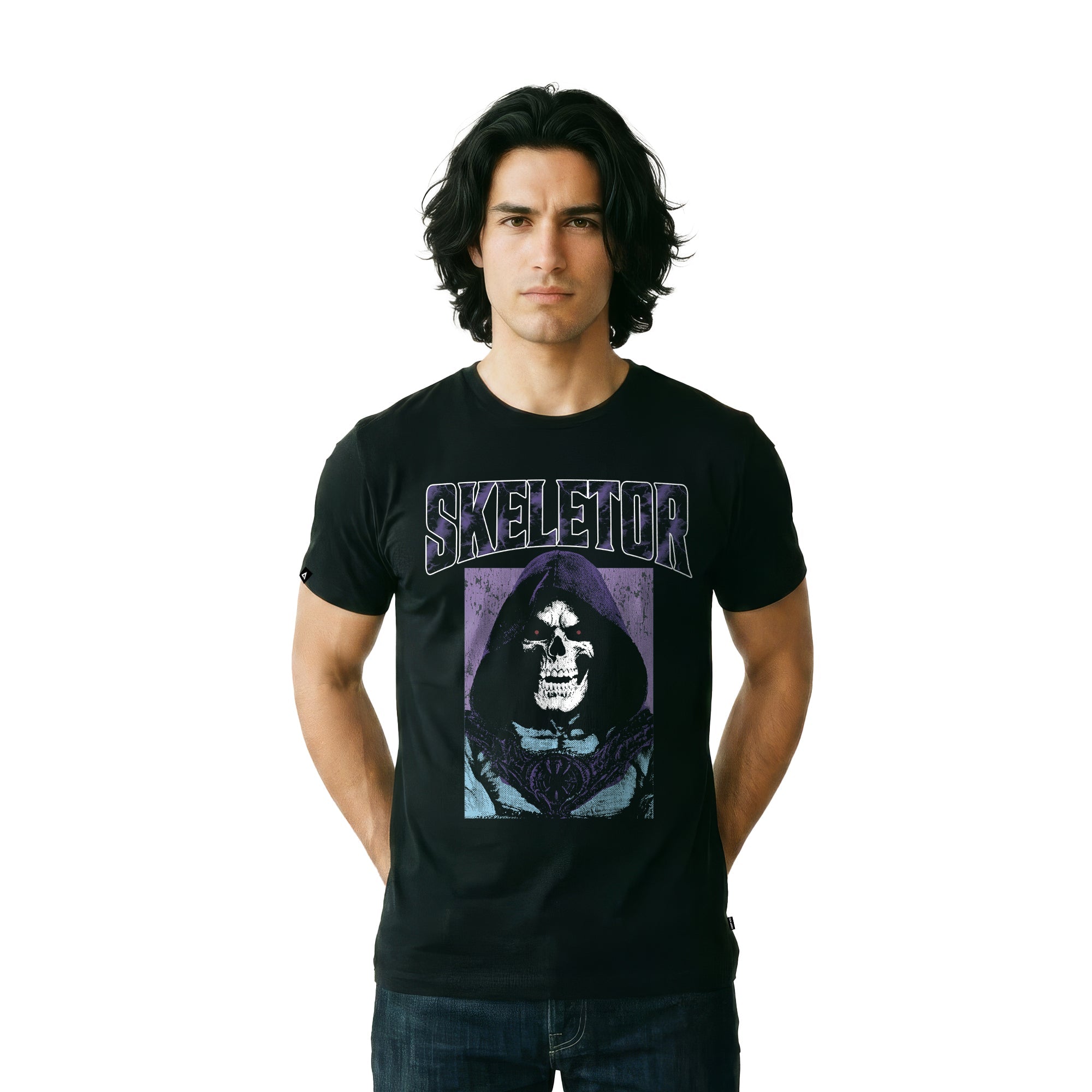 Playera Masters Of The Universe Hombre Mujer Negro Skeletor - Fan Army