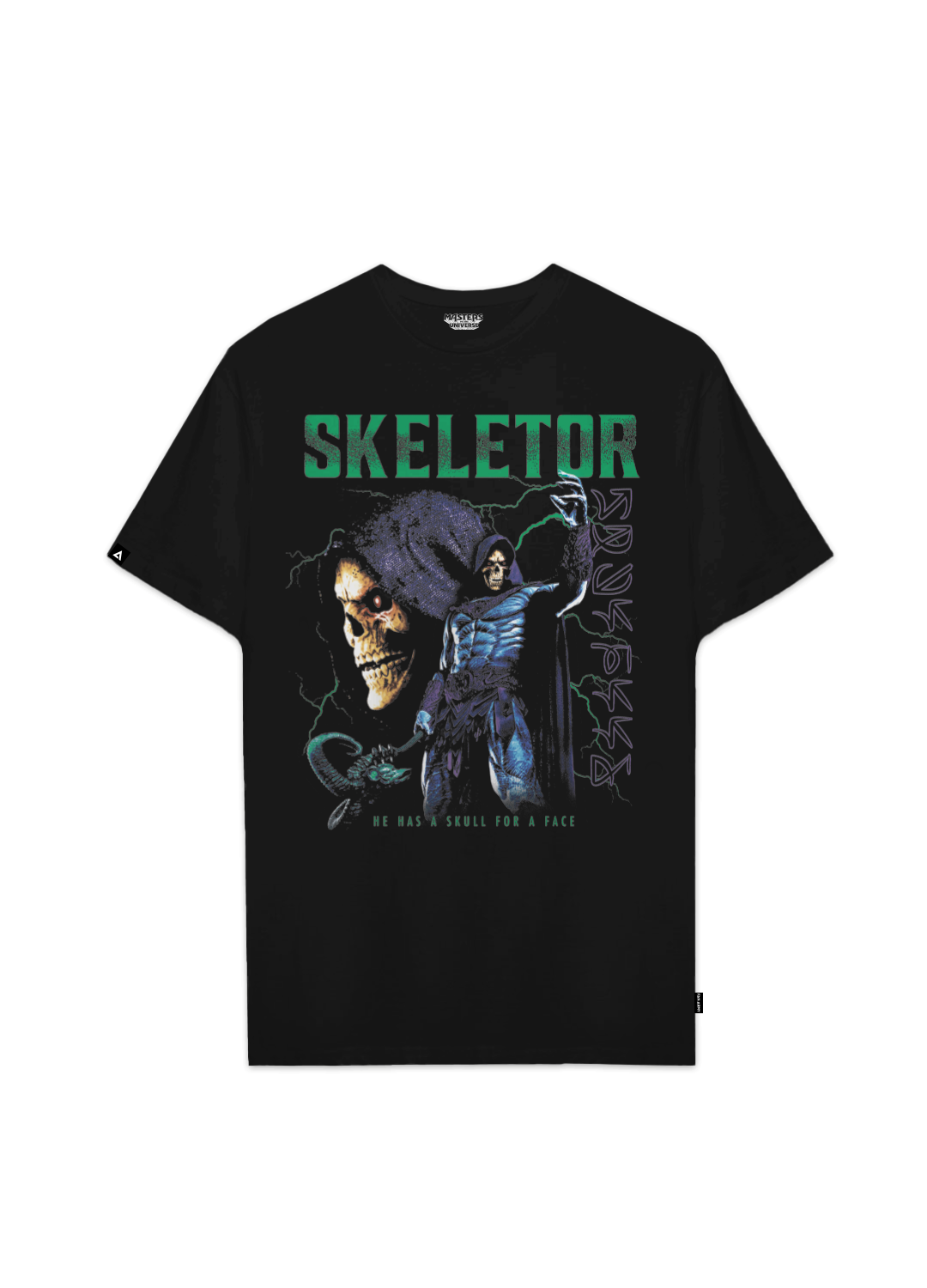 Playera Masters Of The Universe Hombre Mujer Negro Skull - Fan Army