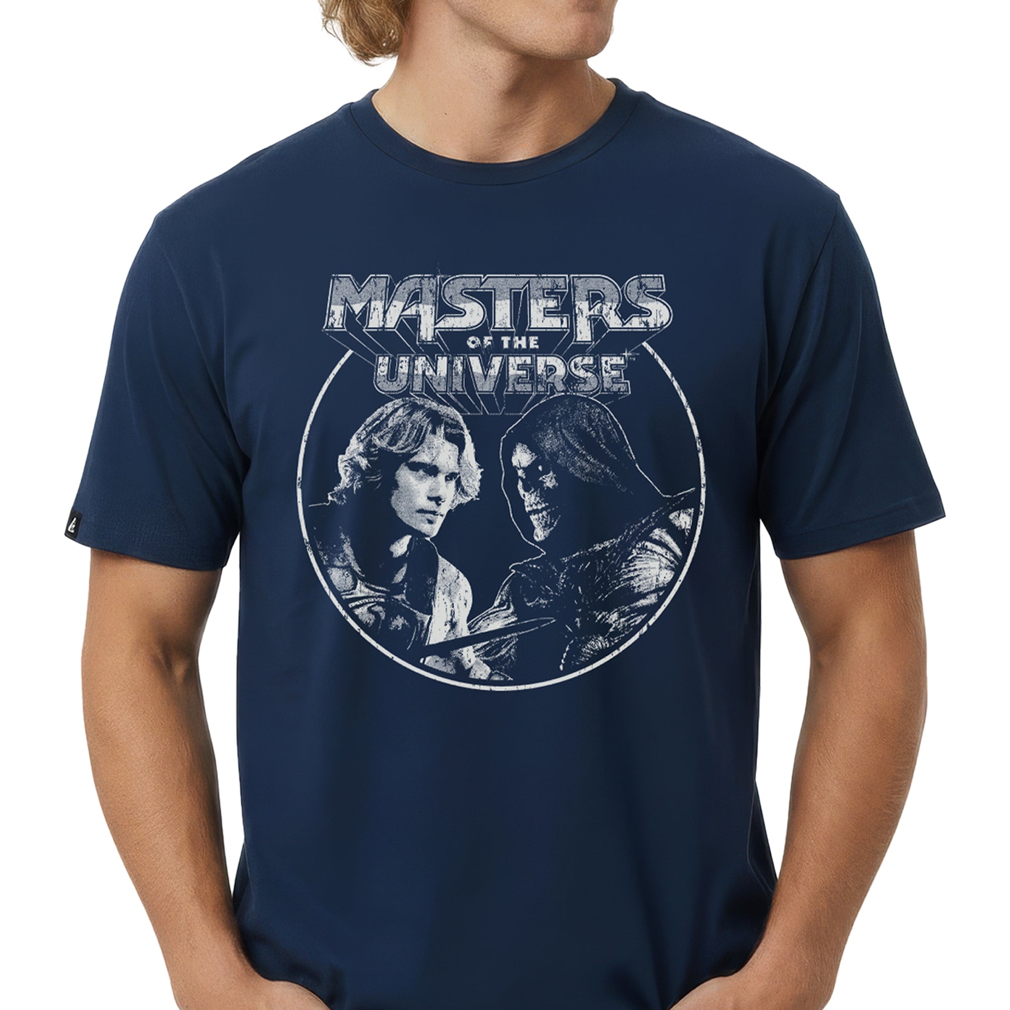 Playera Masters Of The Universe Hombre Mujer Azul Marino He‑Man & Skeletor - Fan Army