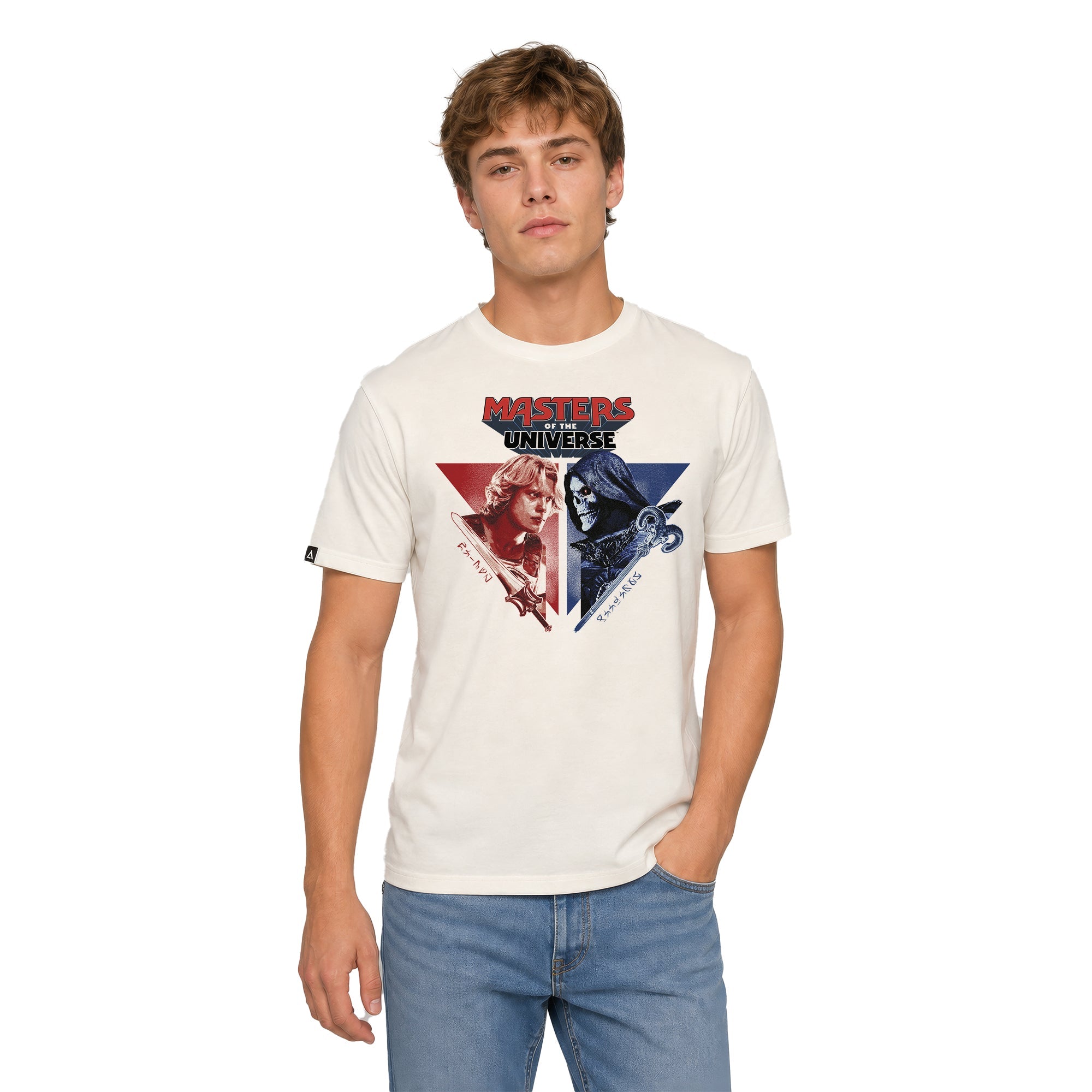 Playera Masters Of The Universe Hombre Mujer Arena Red & Blue - Fan Army