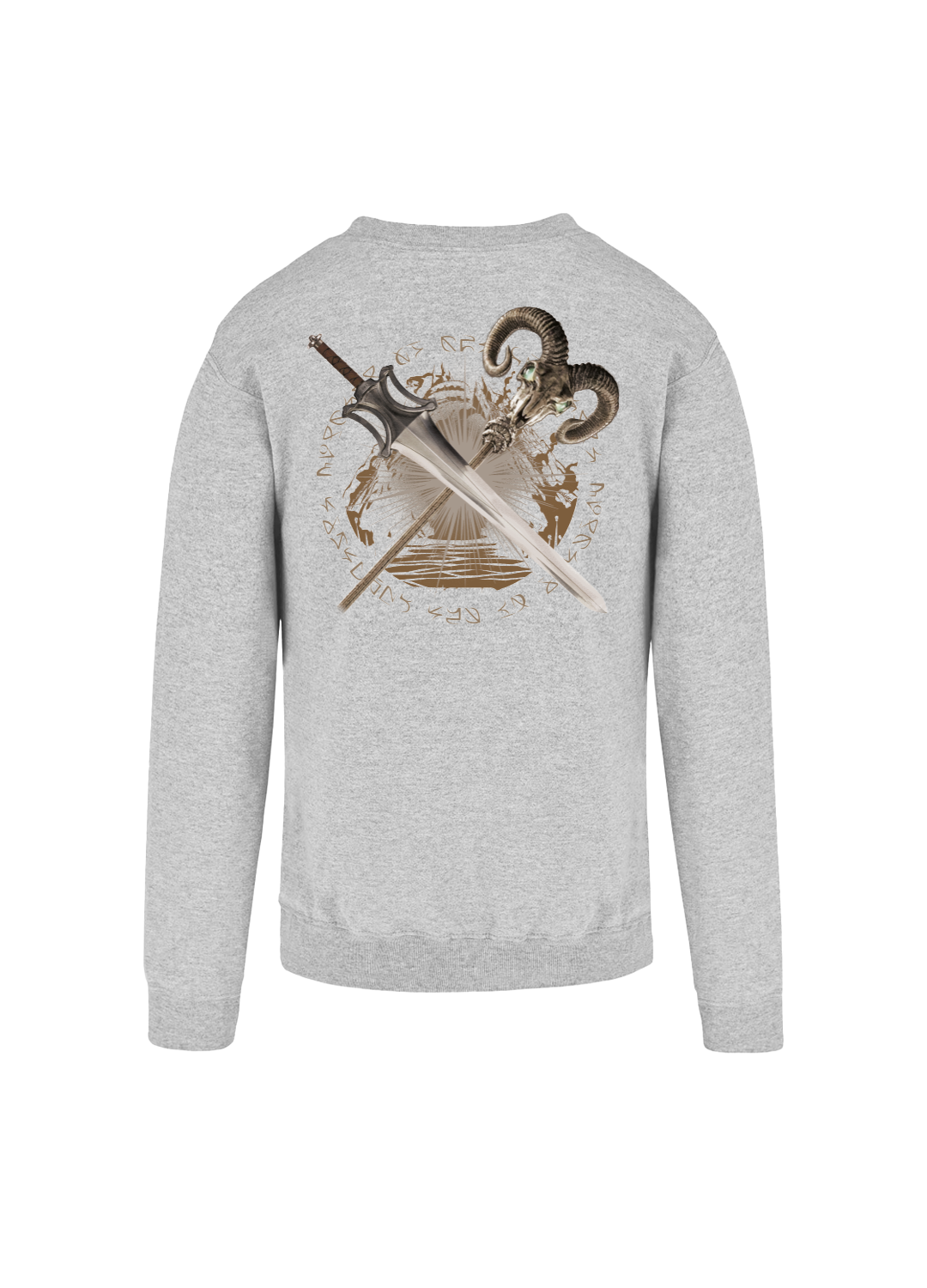 Sudadera Masters Of The Universe Hombre Mujer Gris Swords - Fan Army
