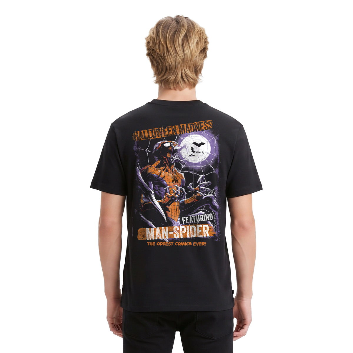 Playera Disney Halloween Hombre Mujer Negro Disney Original Halloween Madness