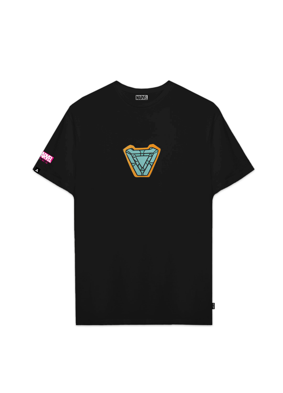 Playera Marvel Urbano Hombre Mujer Negro Disney Original Iron Man - Fan Army