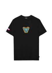 Playera Marvel Urbano Hombre Mujer Negro Disney Original Iron Man - Fan Army