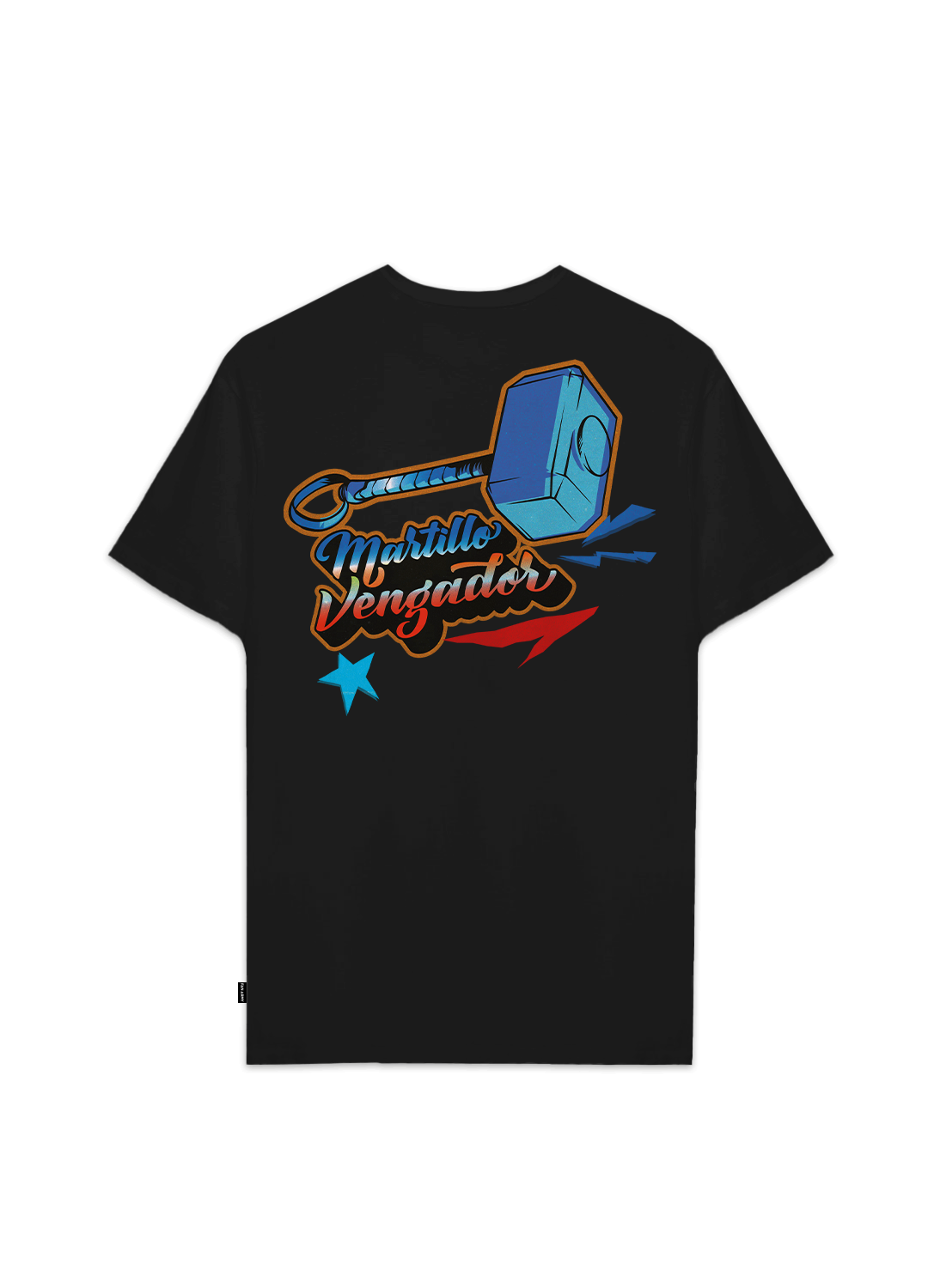 Playera Marvel Urbano Hombre Mujer Negro Disney Original Thor - Fan Army