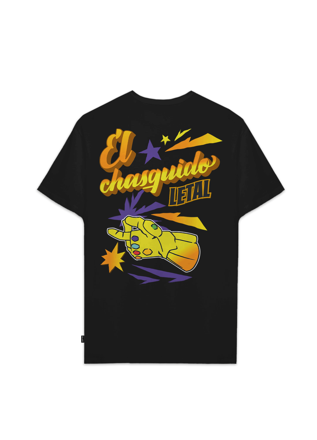 Playera Marvel Urbano Hombre Mujer Negro Disney Original Thanos - Fan Army