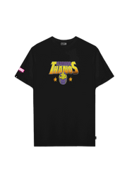 Playera Marvel Urbano Hombre Mujer Negro Disney Original Thanos - Fan Army