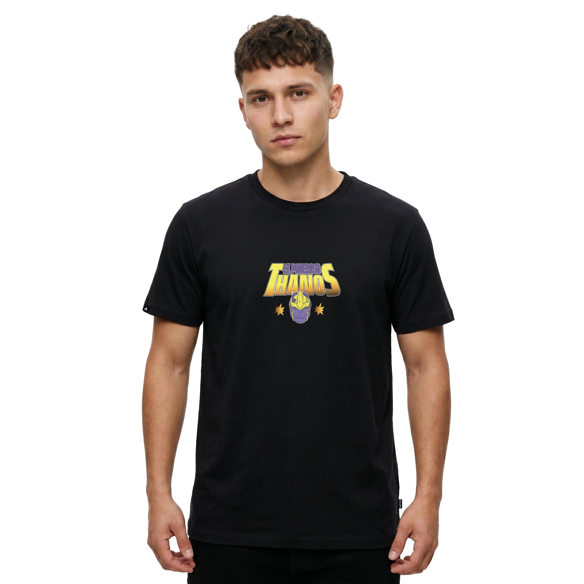 Playera Marvel Urbano Hombre Mujer Negro Disney Original Thanos - Fan Army