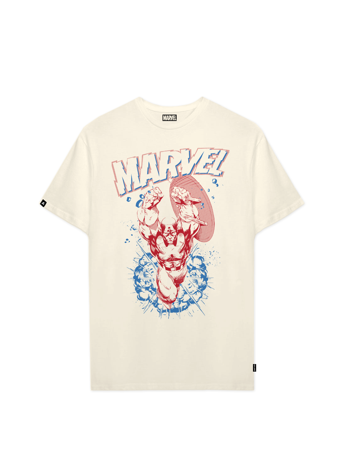 Playera MARVEL Hombre Mujer Arena Disney Original Flying Cap