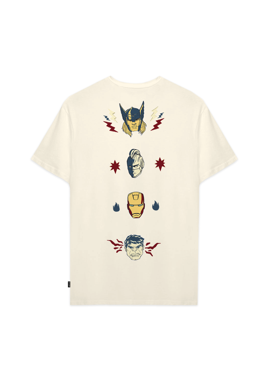 Playera Marvel Urbano Hombre Mujer Arena Disney Original Poder Absoluto - Fan Army
