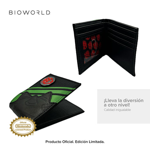 Bioworld - Cartera Bowser Bifold Edicion Limitada Super Mario, Producto Oficial Nintendo