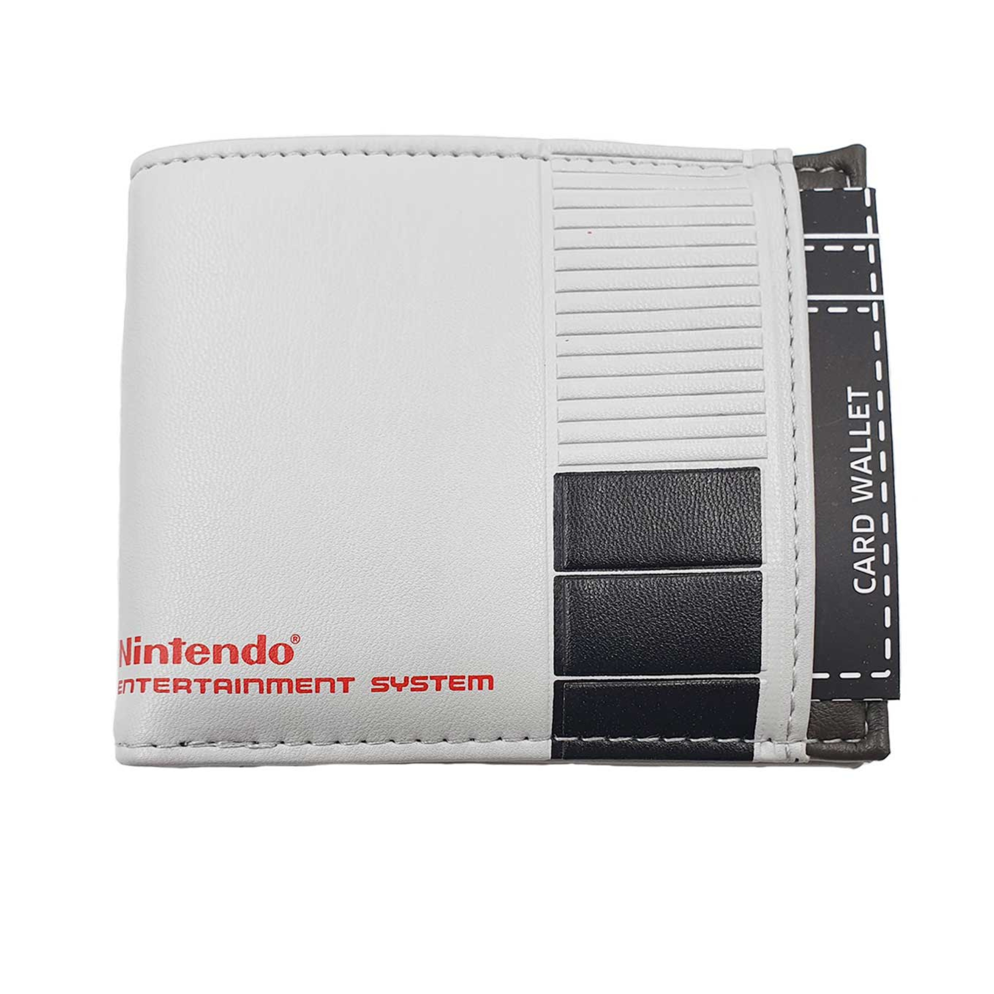Cartera 2 en 1 Nintendo™ Super Mario Bros NES – Billetera + Tarjetero Oficial Retro Gamer - Fan Army