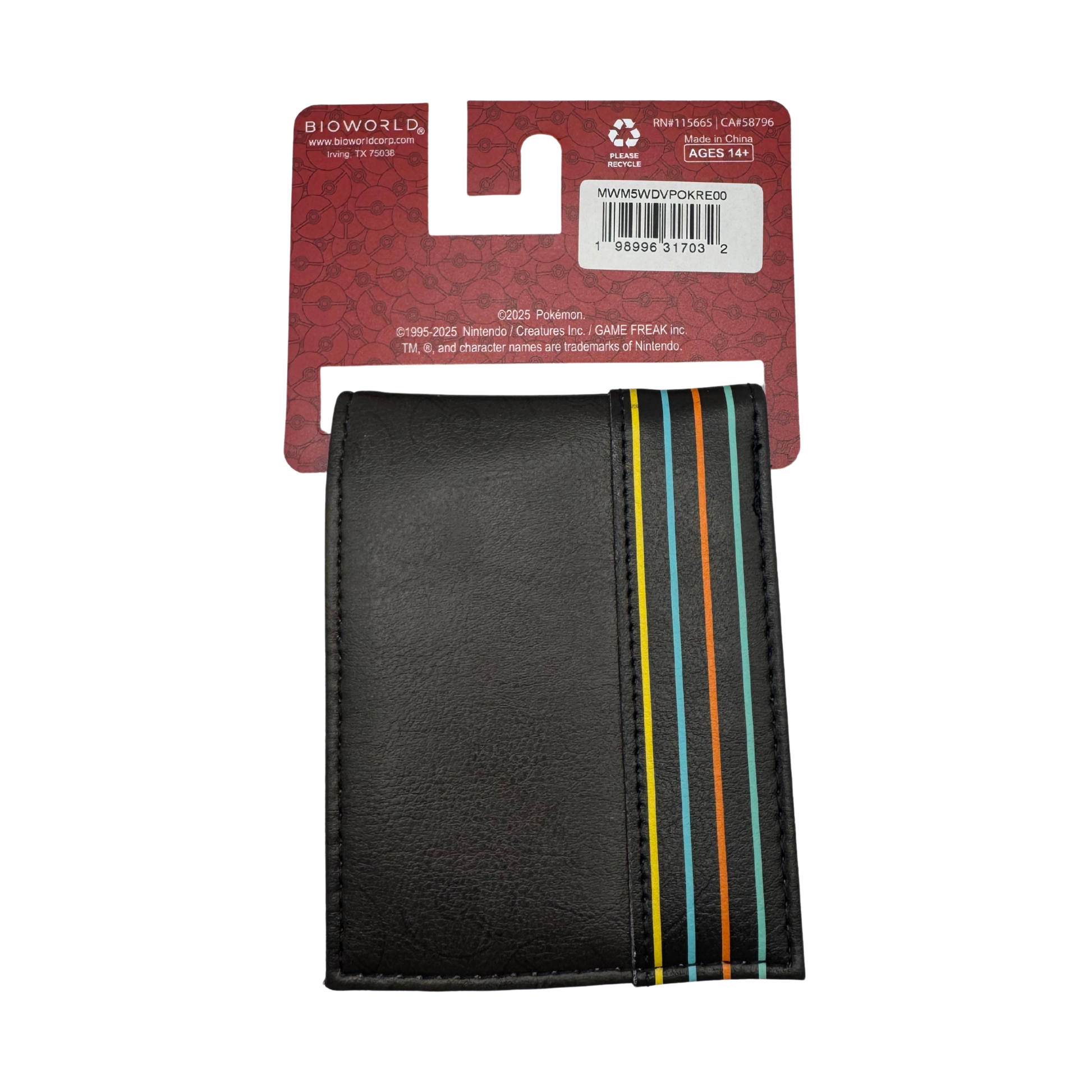 Cartera Pokémon, Squirtle, Charizard y Balbusar Original - Fan Army