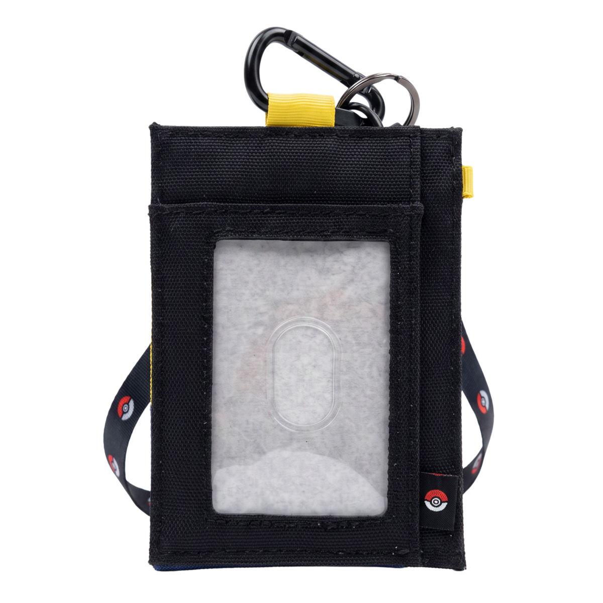 Cartera Porta Gafete Pokémon Pikachu Azul con Correa