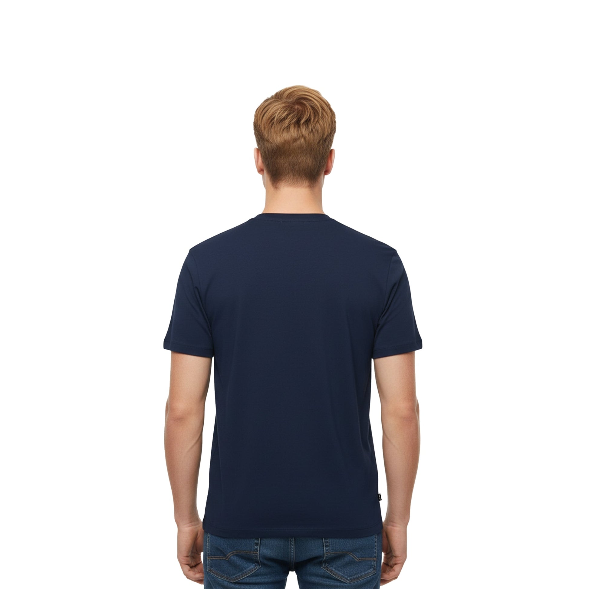 Playera MARVEL Hombre Mujer Azul Marino Disney Original Capitan America - Fan Army