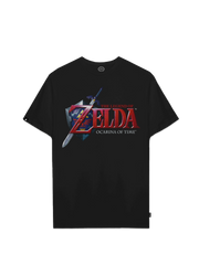 Playera Zelda Hombre Mujer Negro Ocarina of Time Nintendo Oficial - Fan Army
