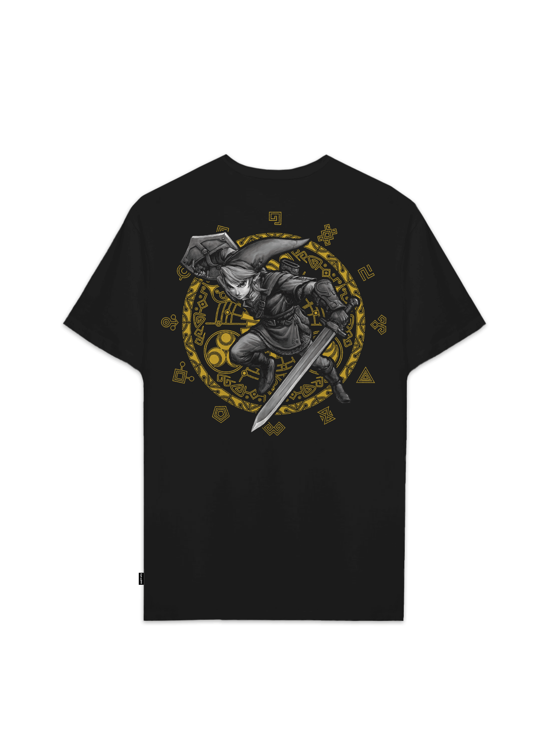 Playera Zelda Hombre Mujer Negro Twilight Hero Nintendo Oficial - Fan Army