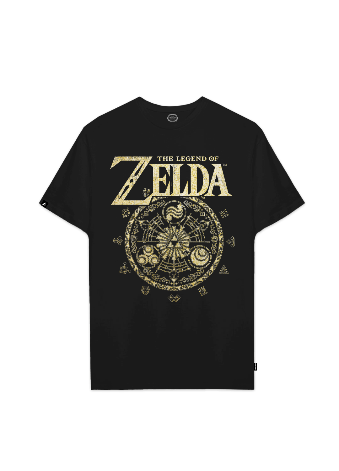 Playera Zelda Hombre Mujer Negro Twilight Hero Nintendo Oficial - Fan Army