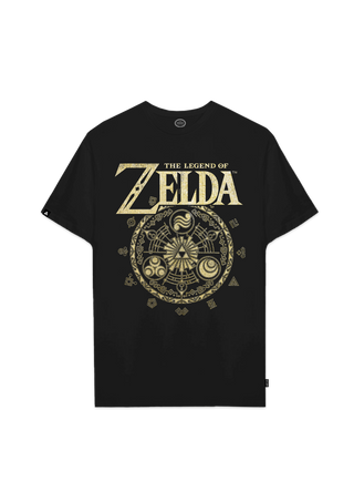 Playera Zelda Hombre Mujer Negro Twilight Hero Nintendo Oficial