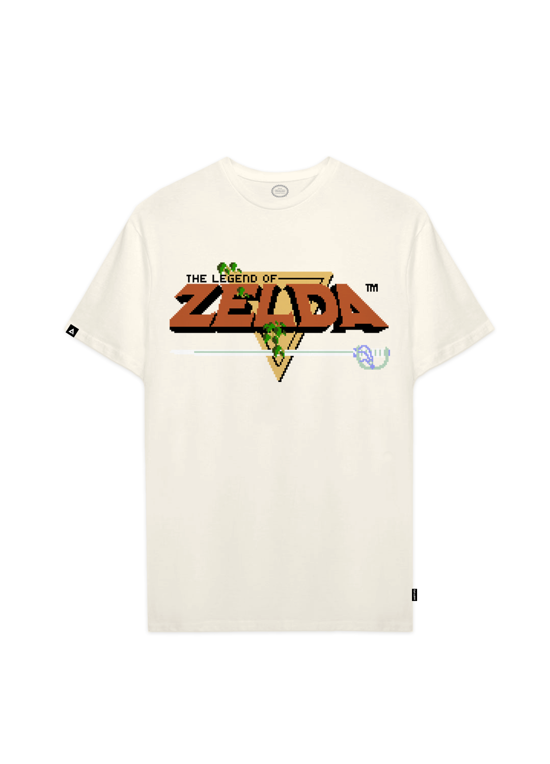 Playera Zelda Hombre Mujer Arena Pixels Nintendo Oficial - Fan Army