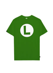Playera Super Mario Hombre Mujer Verde Torso Luigi - Fan Army