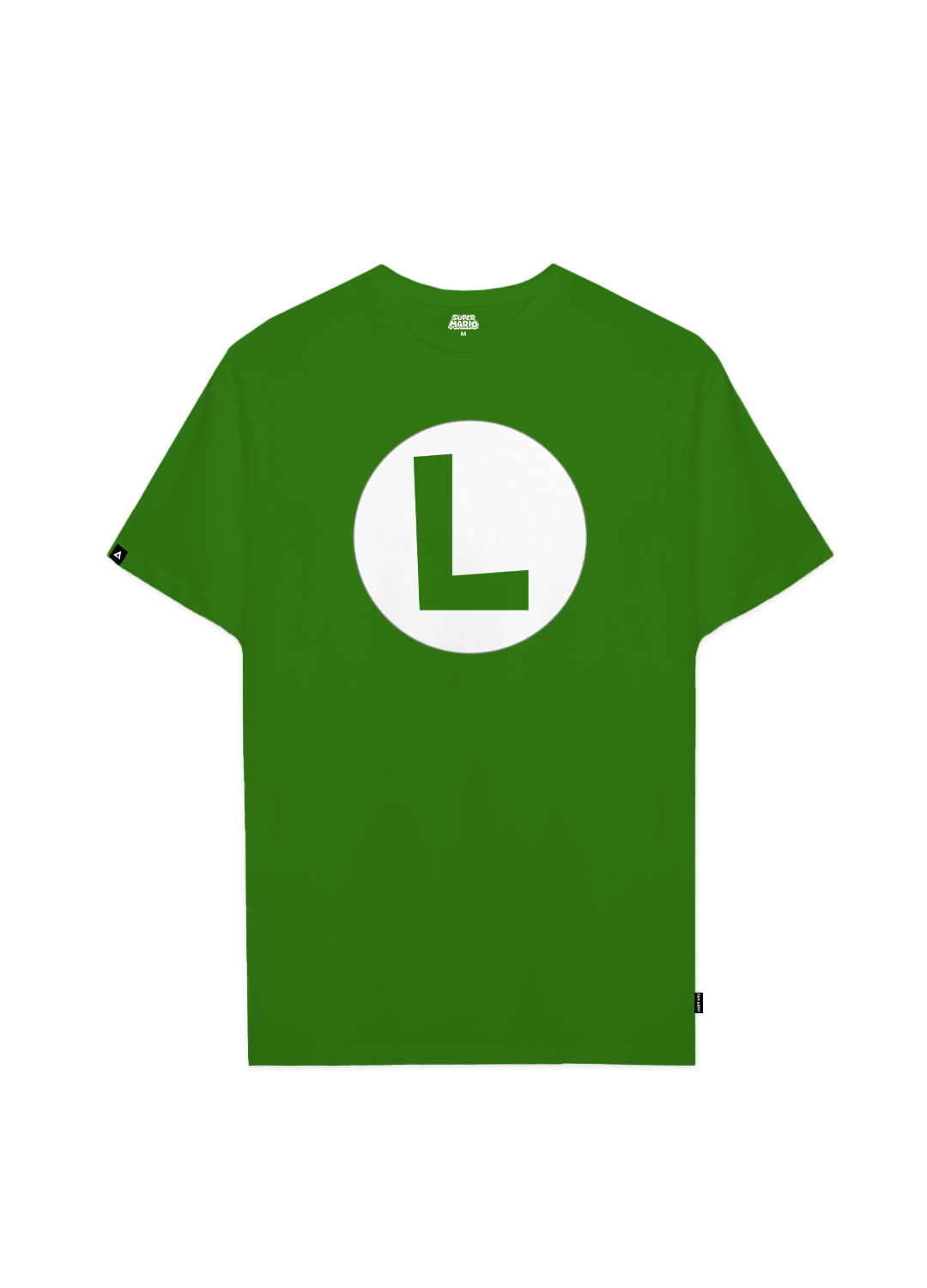 Playera Super Mario Hombre Mujer Verde Torso Luigi - Fan Army