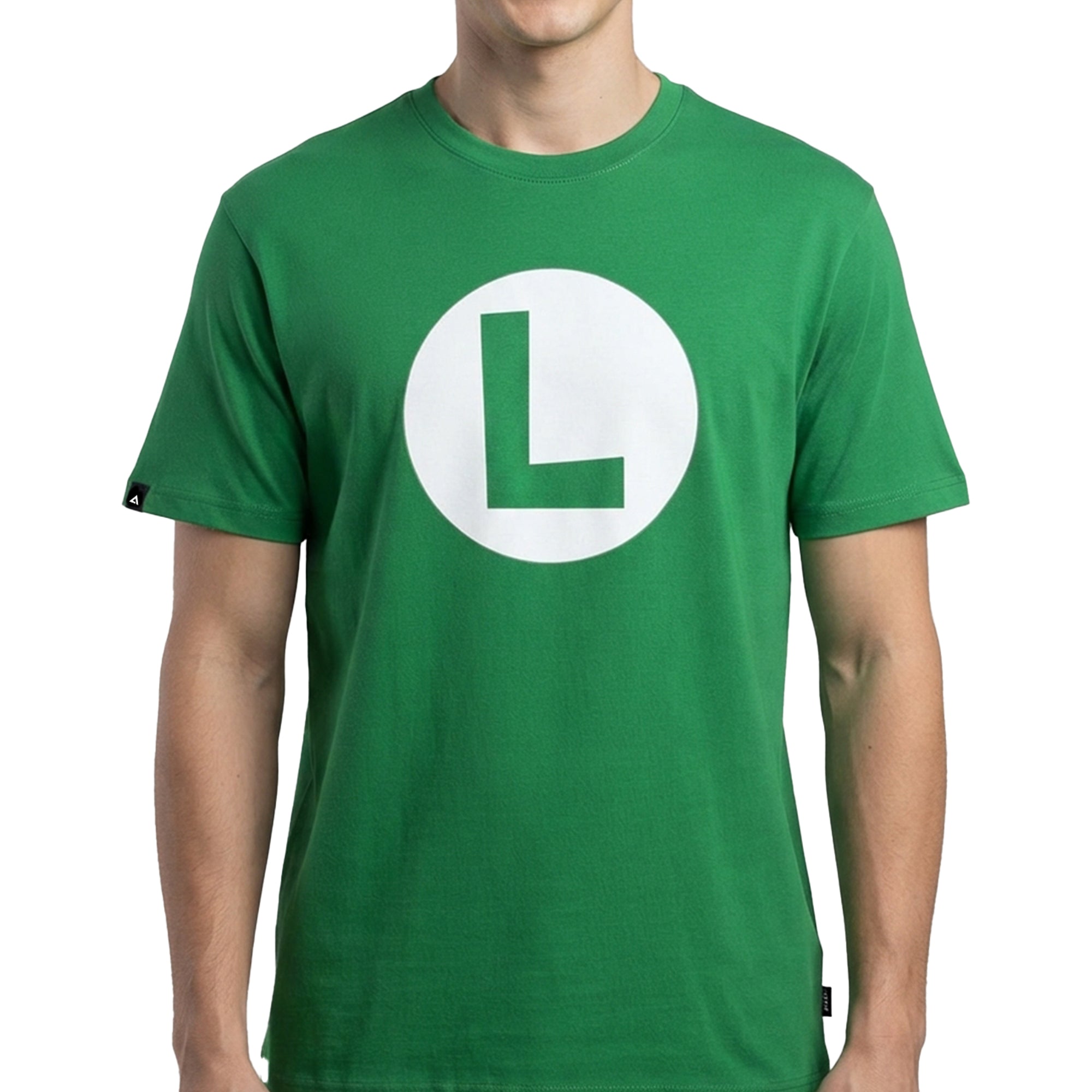 Playera Super Mario Hombre Mujer Verde Torso Luigi - Fan Army
