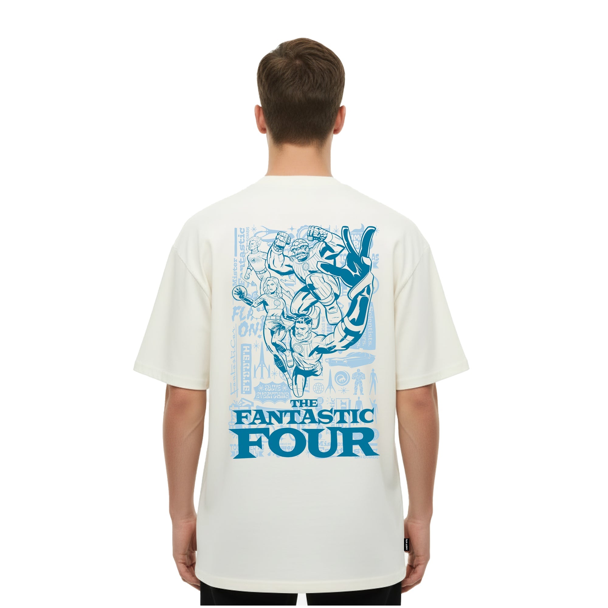 Playera 4 Fantásticos Hombre Mujer Arena Marvel Original 4 Elementos - Fan Army