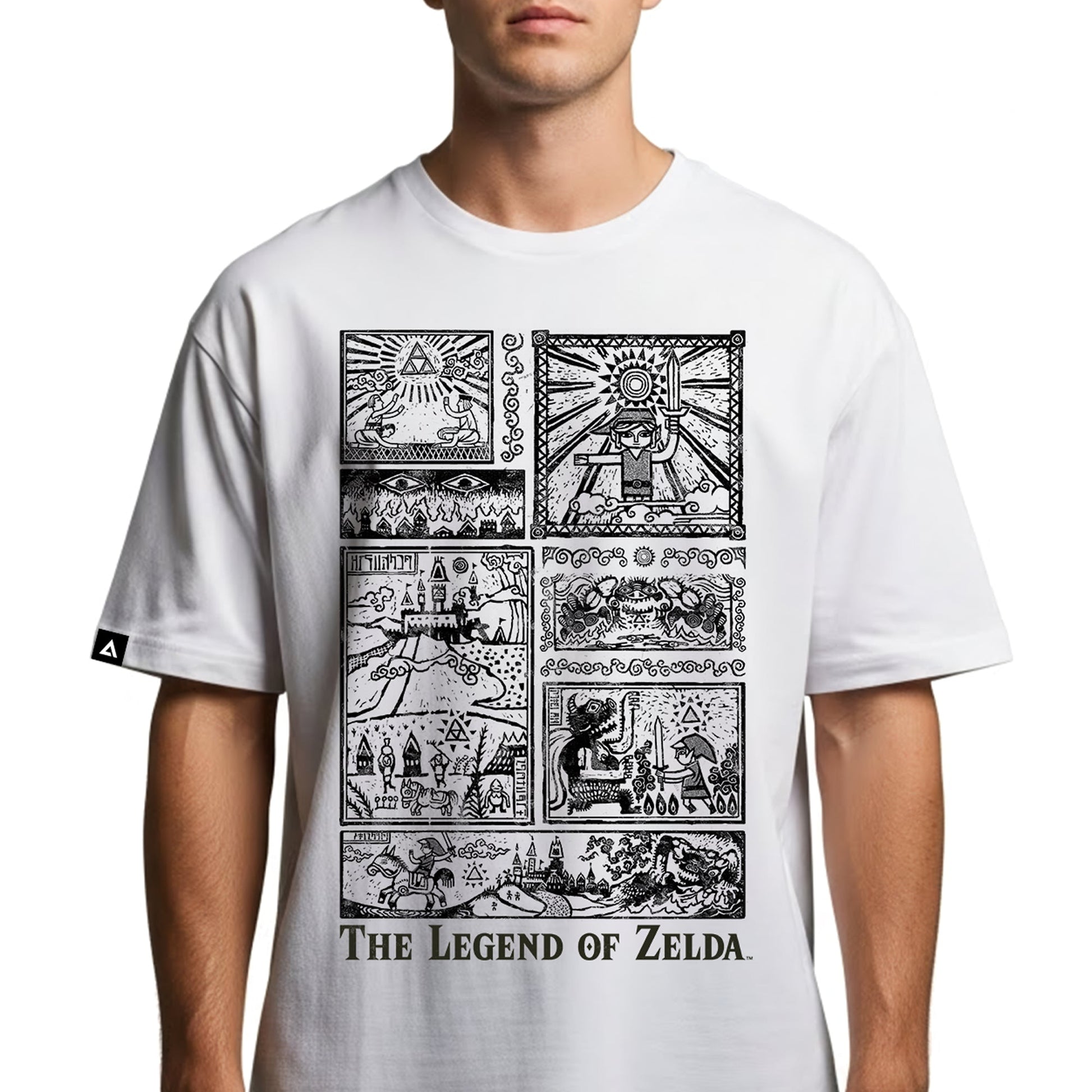 Playera para Hombre Zelda Historia de Link - Fan Army