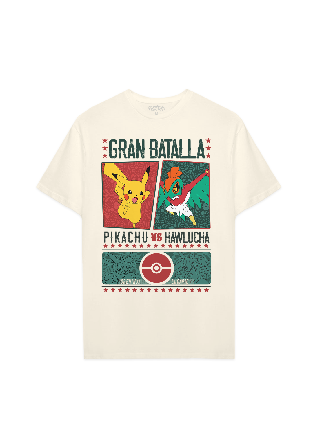 Playera Pokémon Hombre Mujer Arena Lucha Libre - Fan Army