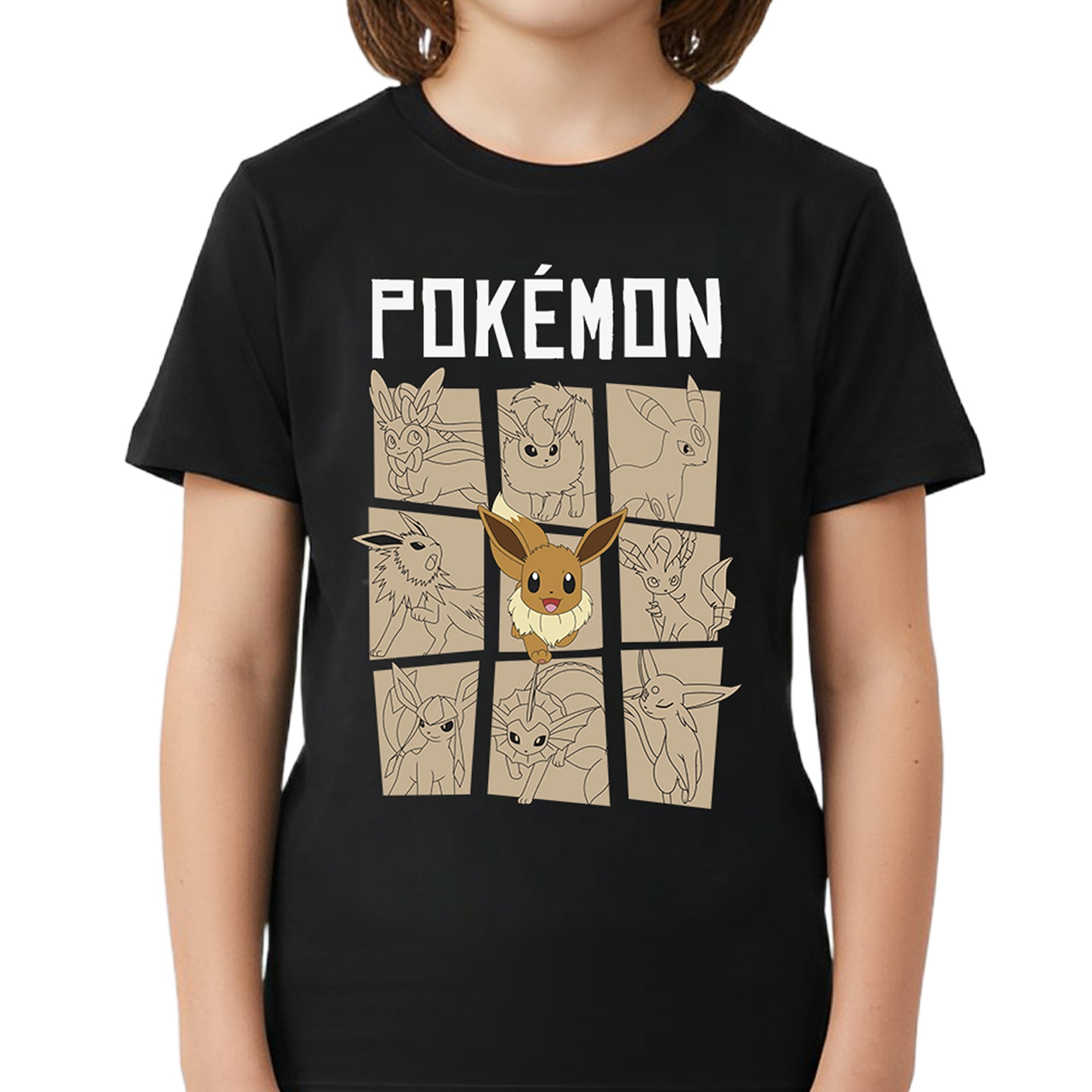 Playera Niño Pokémon Eevee Evo - Fan Army