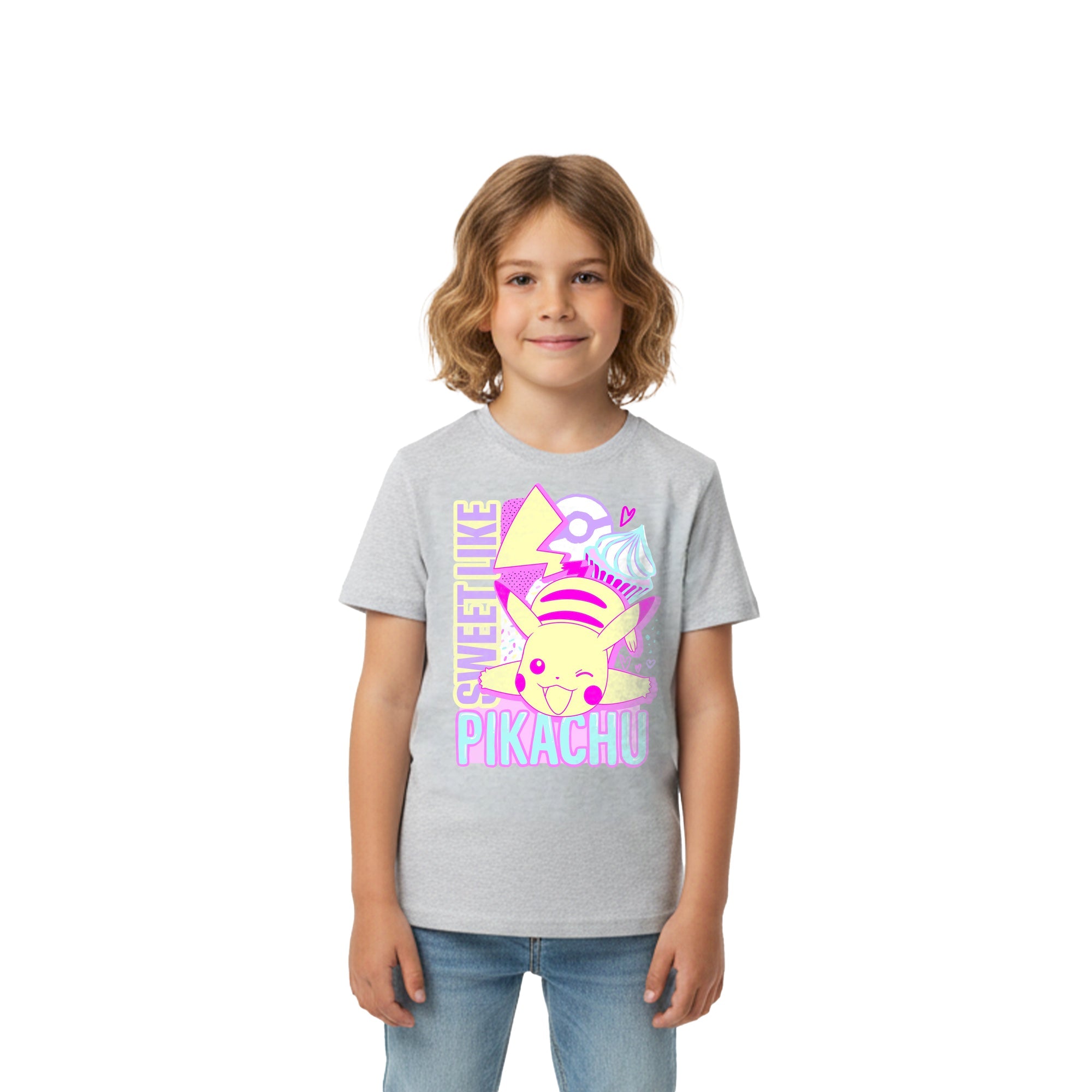 Playera Niña Pokémon Sweet Like Pikachu - Fan Army