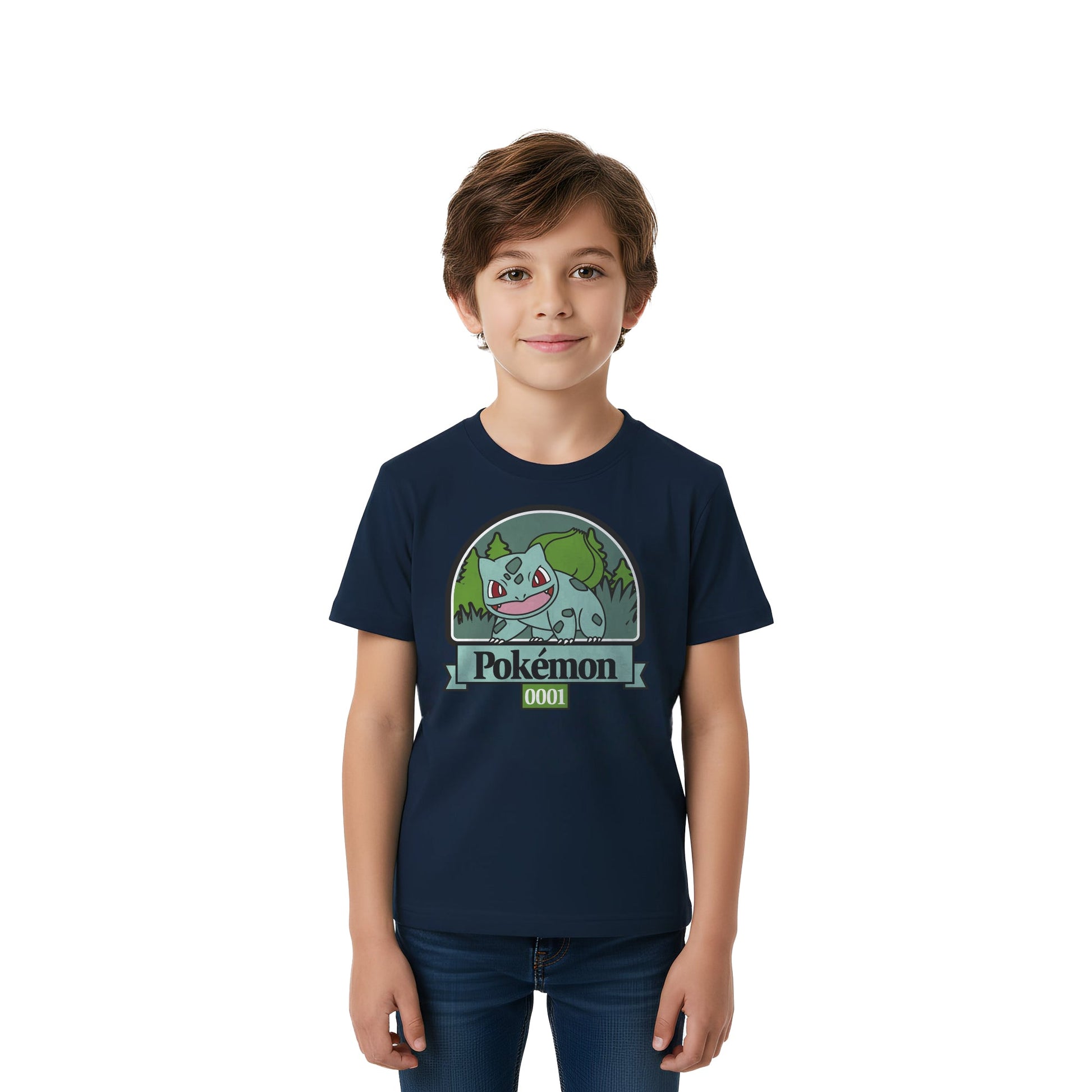 Playera Niño Pokémon Bulbasaur Camp - Fan Army