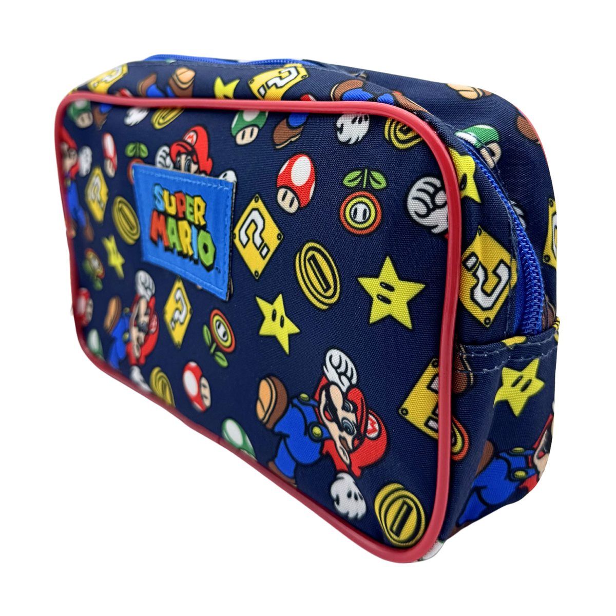 Estuche Escolar Super Mario Clásico Nintendo Oficial