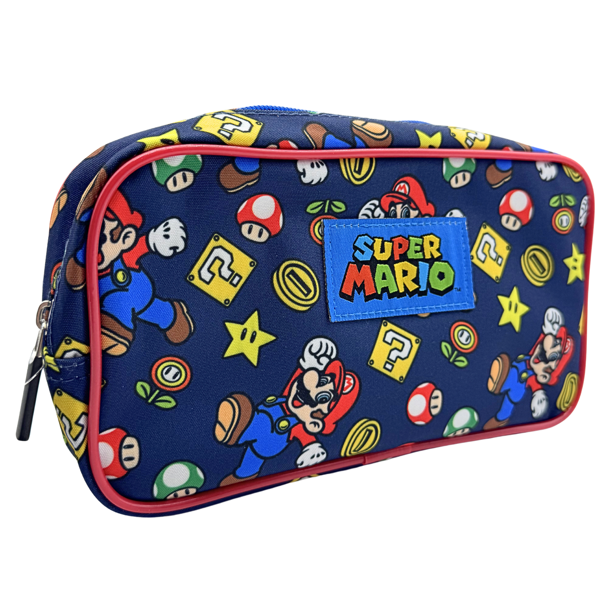Estuche Escolar Super Mario Clásico Nintendo Oficial