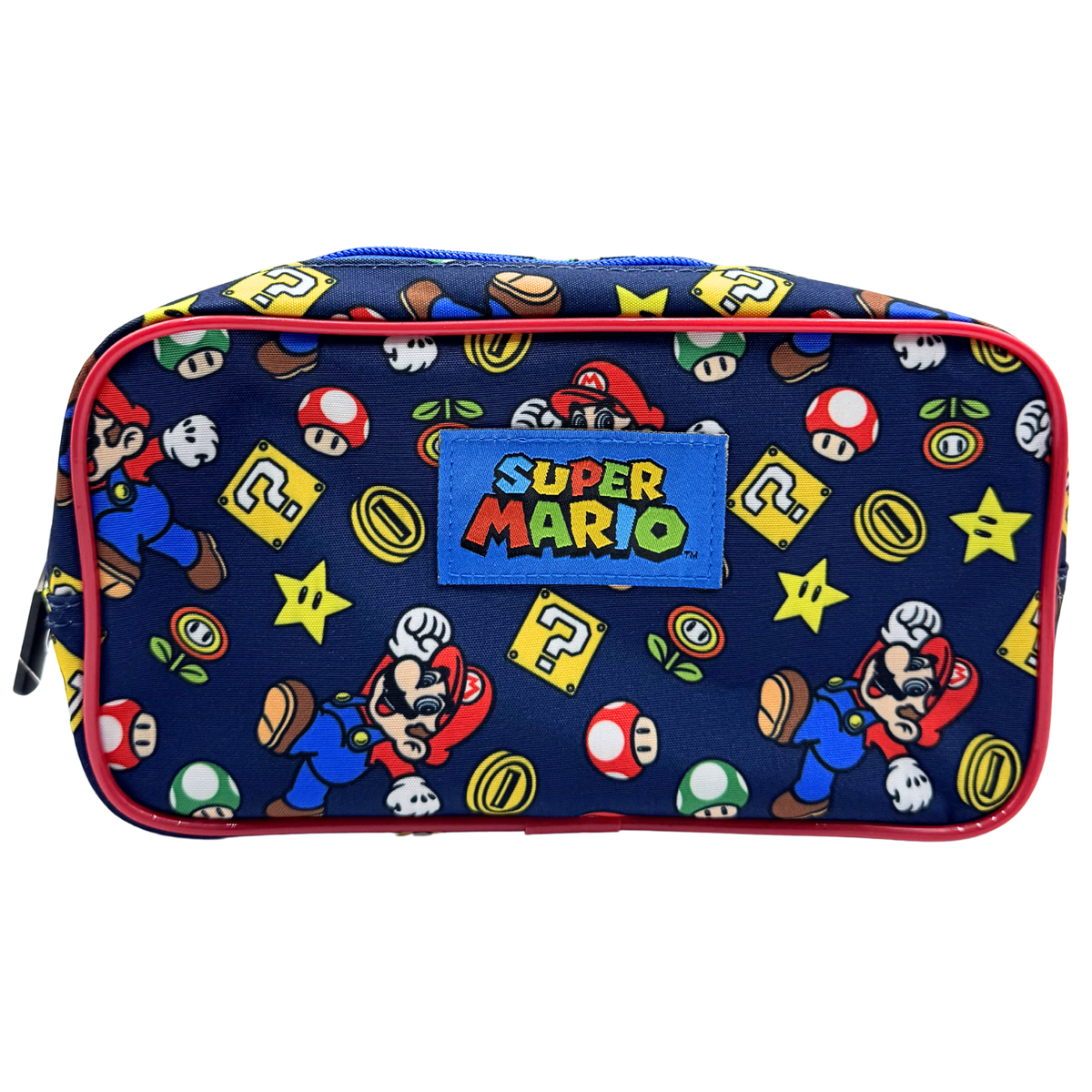 Estuche Escolar Super Mario Clásico Nintendo Oficial