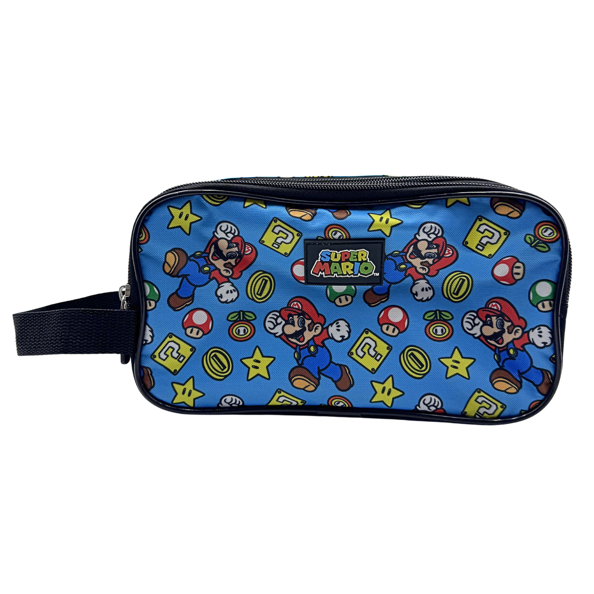 Estuche Multiusos Super Mario Doble Compartimento Nintendo Oficial